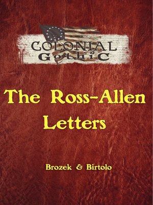 cover image of Colonial Gothic